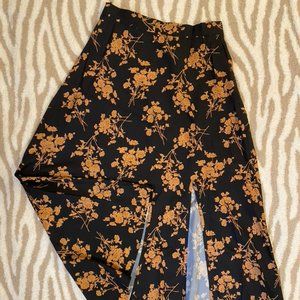 Shein Floral Skirt